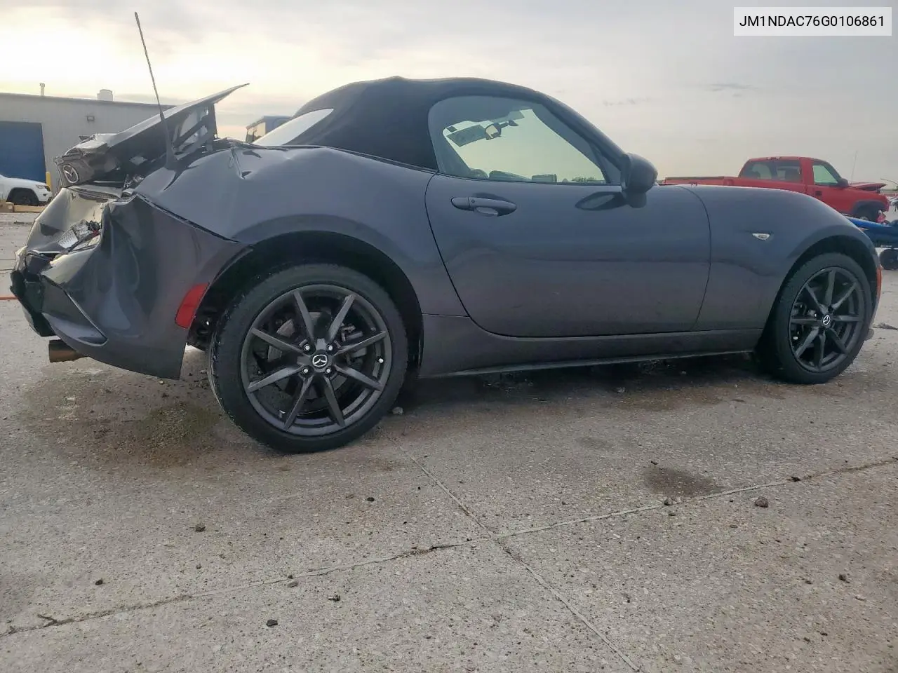2016 Mazda Mx-5 Miata Club VIN: JM1NDAC76G0106861 Lot: 60146045