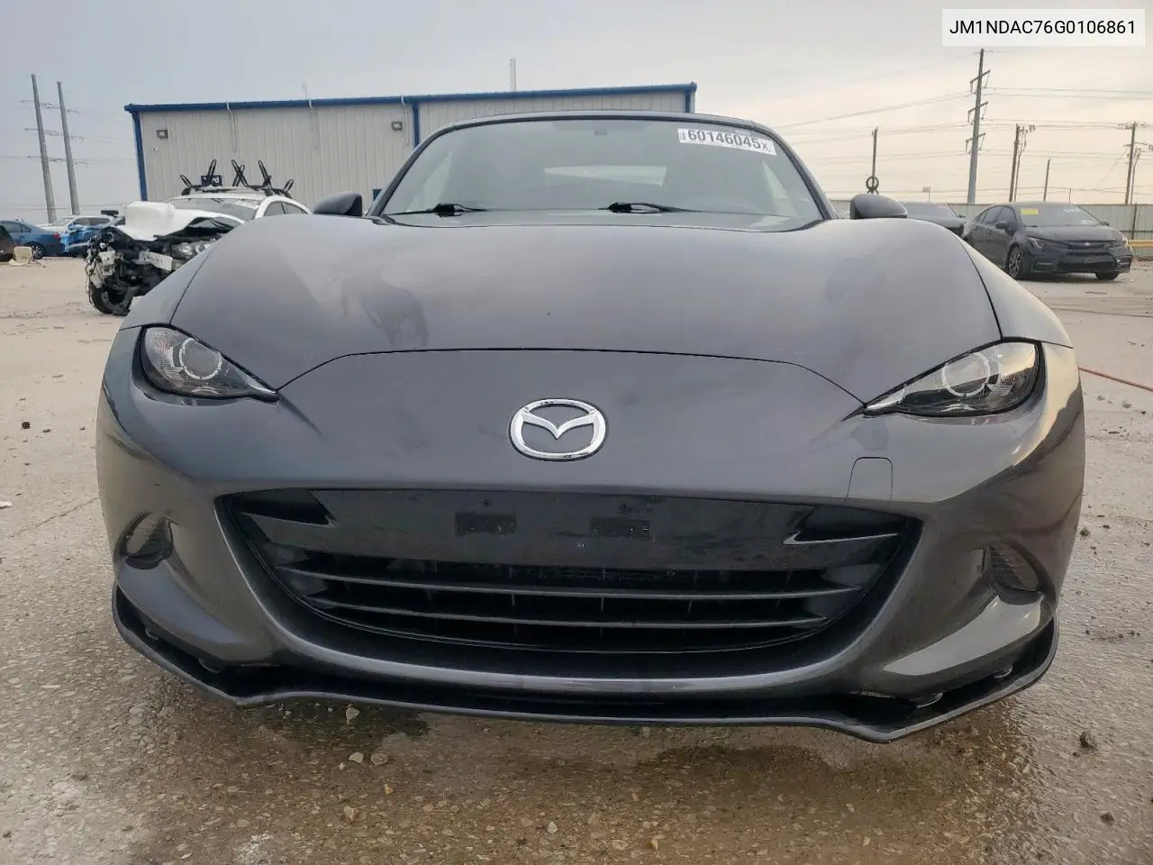2016 Mazda Mx-5 Miata Club VIN: JM1NDAC76G0106861 Lot: 60146045