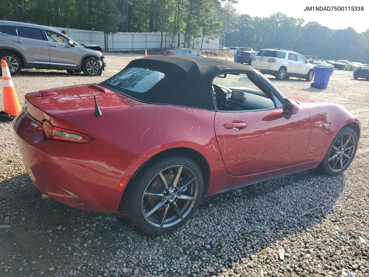 2016 Mazda Mx-5 Miata Grand Touring VIN: JM1NDAD75G0115338 Lot: 61053665