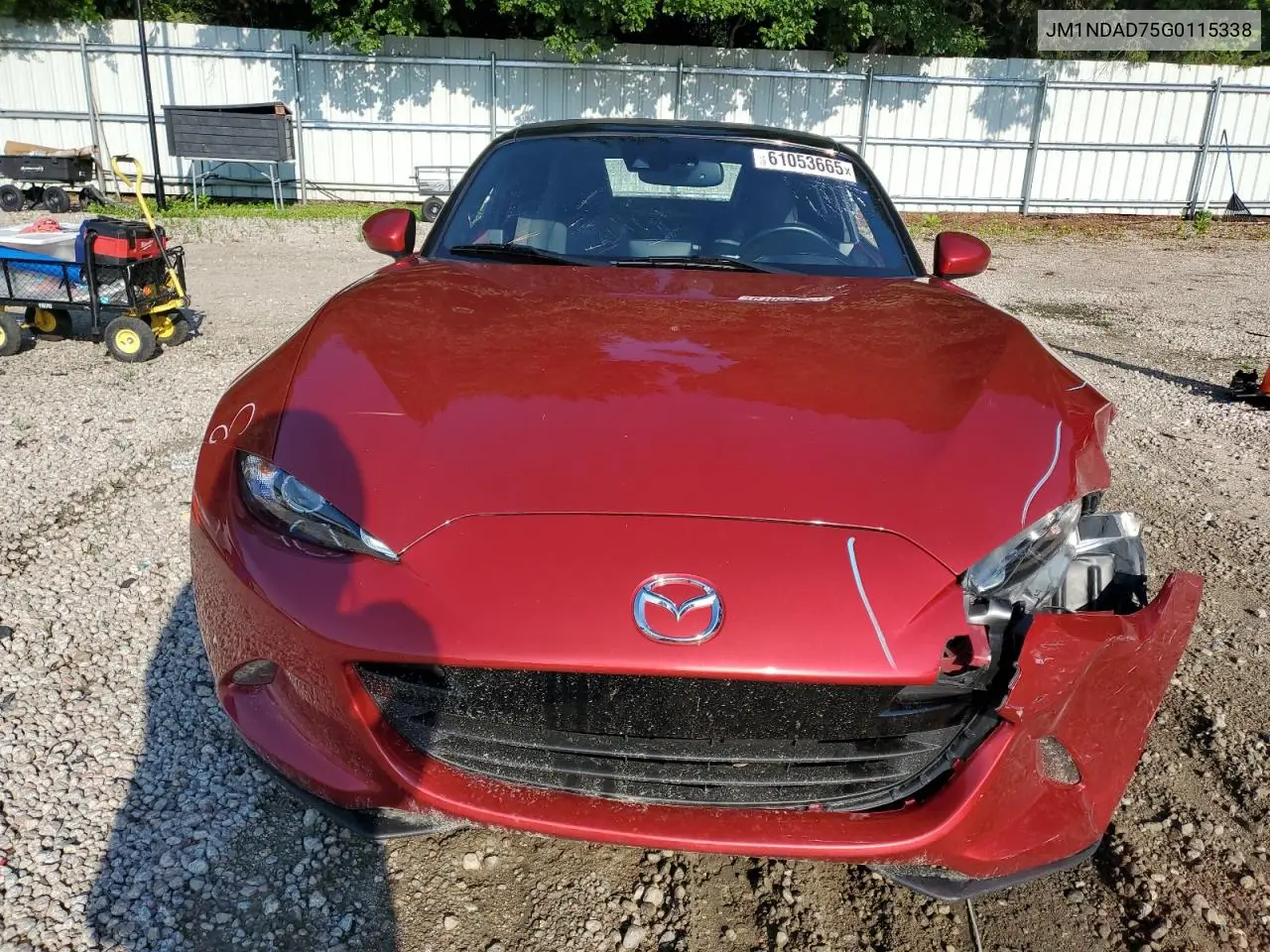 2016 Mazda Mx-5 Miata Grand Touring VIN: JM1NDAD75G0115338 Lot: 61053665