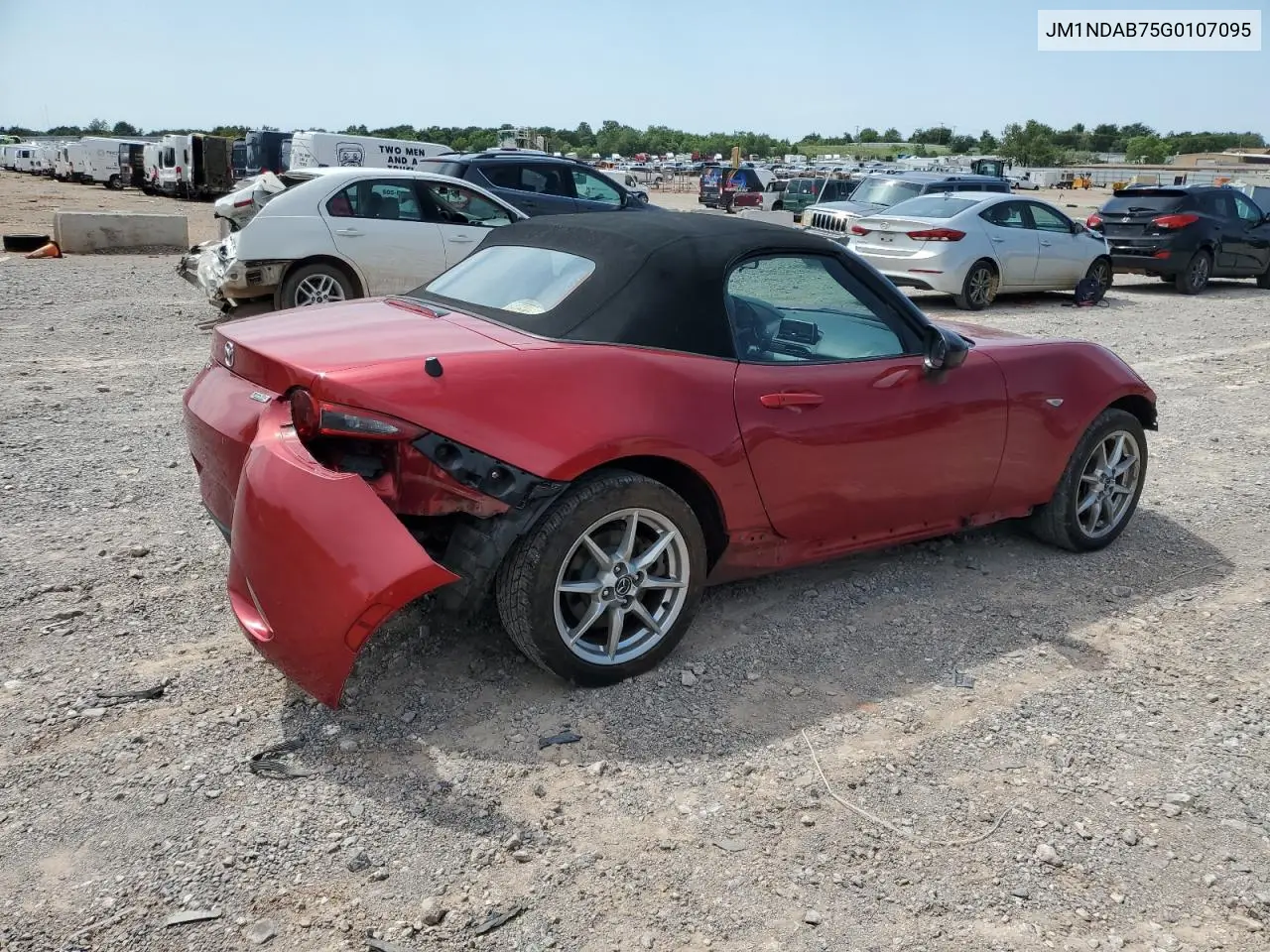 2016 Mazda Mx-5 Miata Sport VIN: JM1NDAB75G0107095 Lot: 61296705