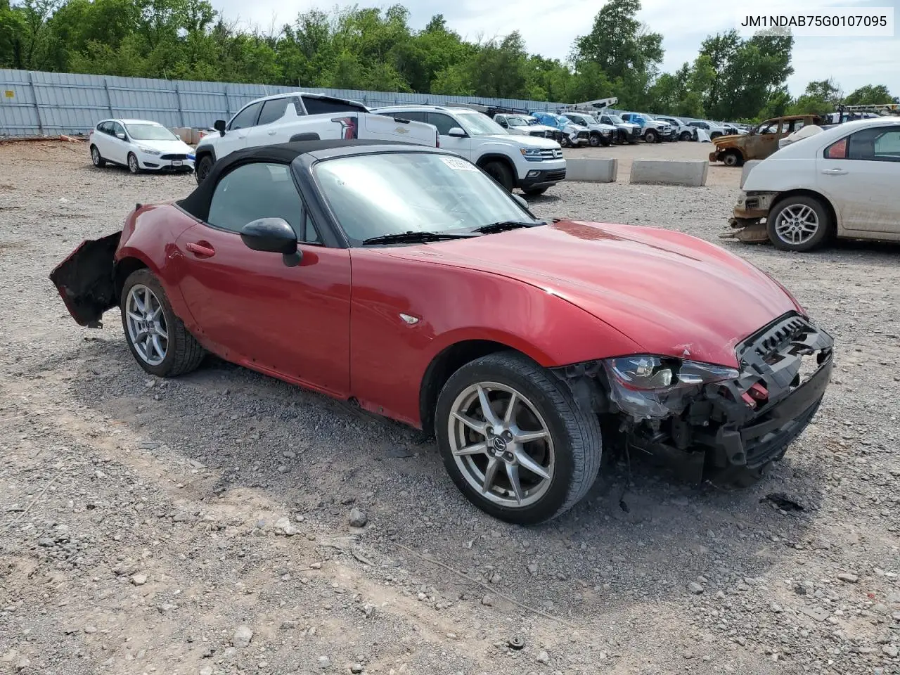 2016 Mazda Mx-5 Miata Sport VIN: JM1NDAB75G0107095 Lot: 61296705