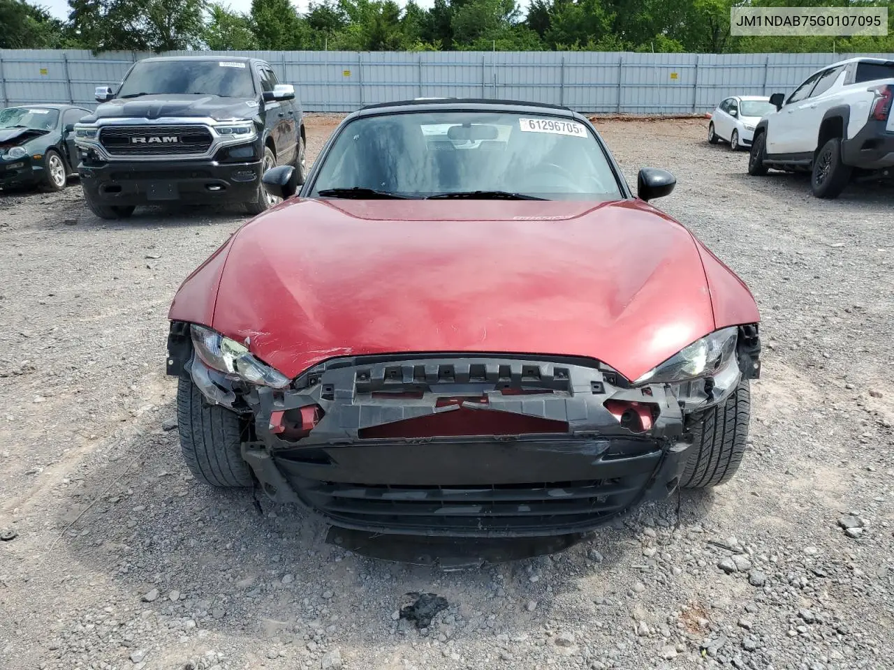 2016 Mazda Mx-5 Miata Sport VIN: JM1NDAB75G0107095 Lot: 61296705