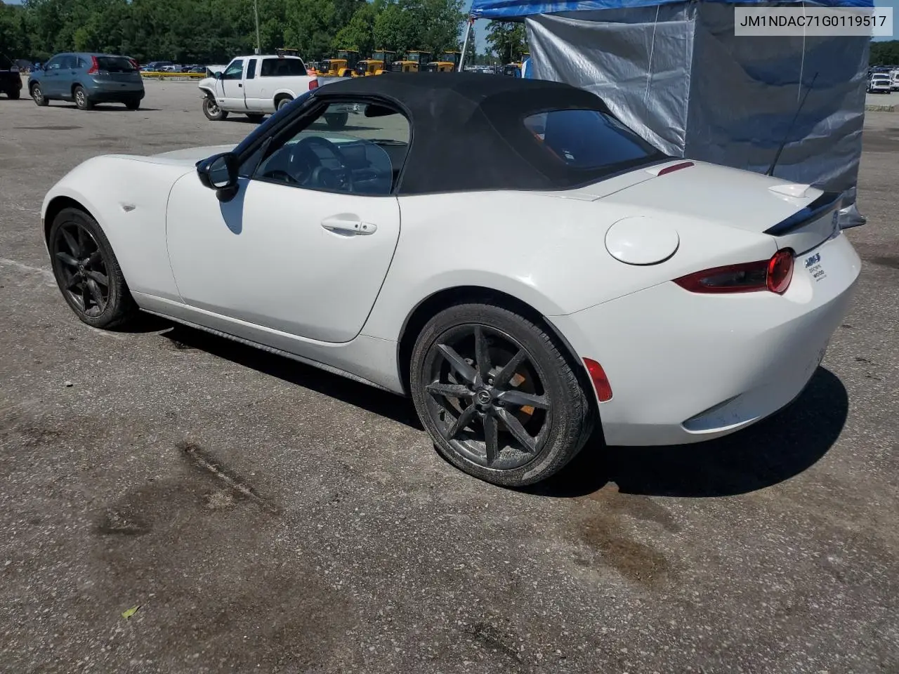 2016 Mazda Mx-5 Miata Club VIN: JM1NDAC71G0119517 Lot: 61816845