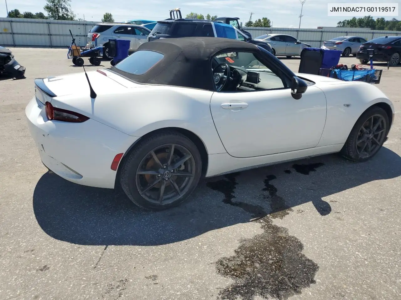 2016 Mazda Mx-5 Miata Club VIN: JM1NDAC71G0119517 Lot: 61816845