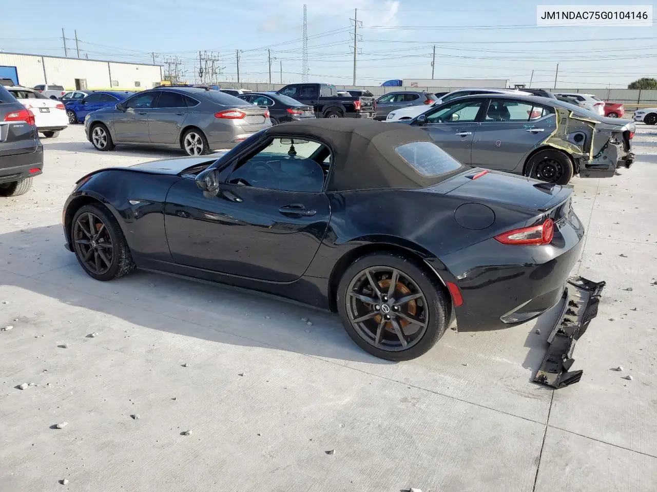 2016 Mazda Mx-5 Miata Club VIN: JM1NDAC75G0104146 Lot: 62112905