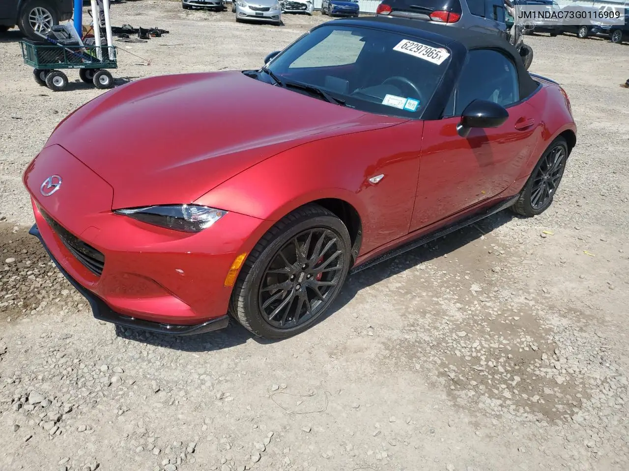 2016 Mazda Mx-5 Miata Club VIN: JM1NDAC73G0116909 Lot: 62297965