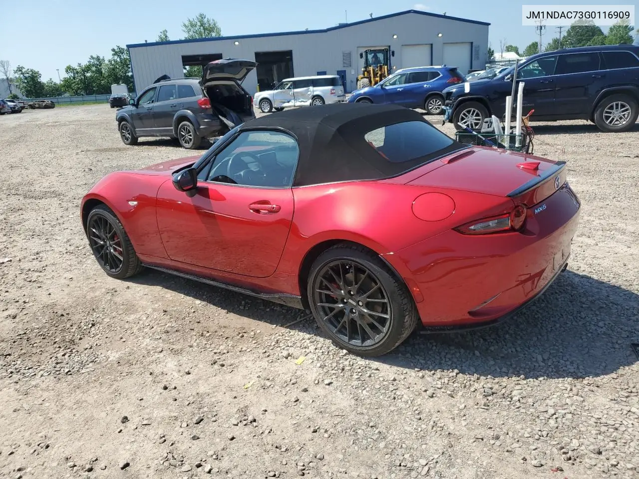 2016 Mazda Mx-5 Miata Club VIN: JM1NDAC73G0116909 Lot: 62297965