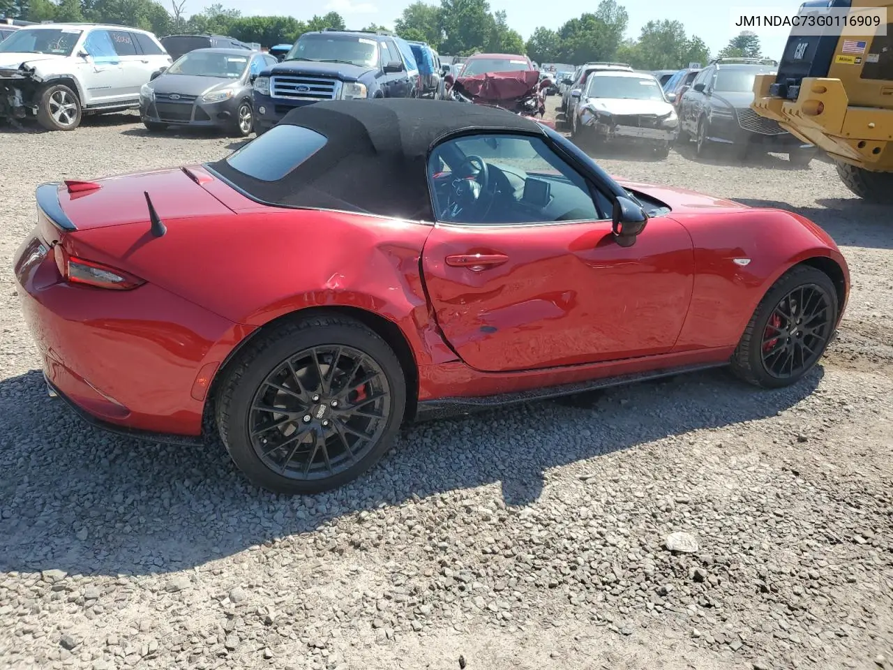 2016 Mazda Mx-5 Miata Club VIN: JM1NDAC73G0116909 Lot: 62297965