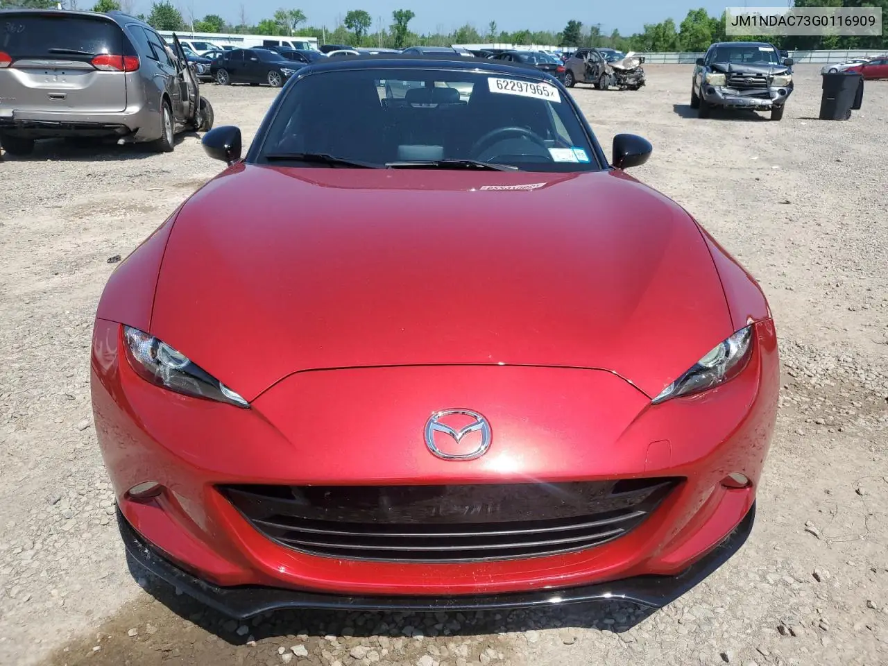 2016 Mazda Mx-5 Miata Club VIN: JM1NDAC73G0116909 Lot: 62297965