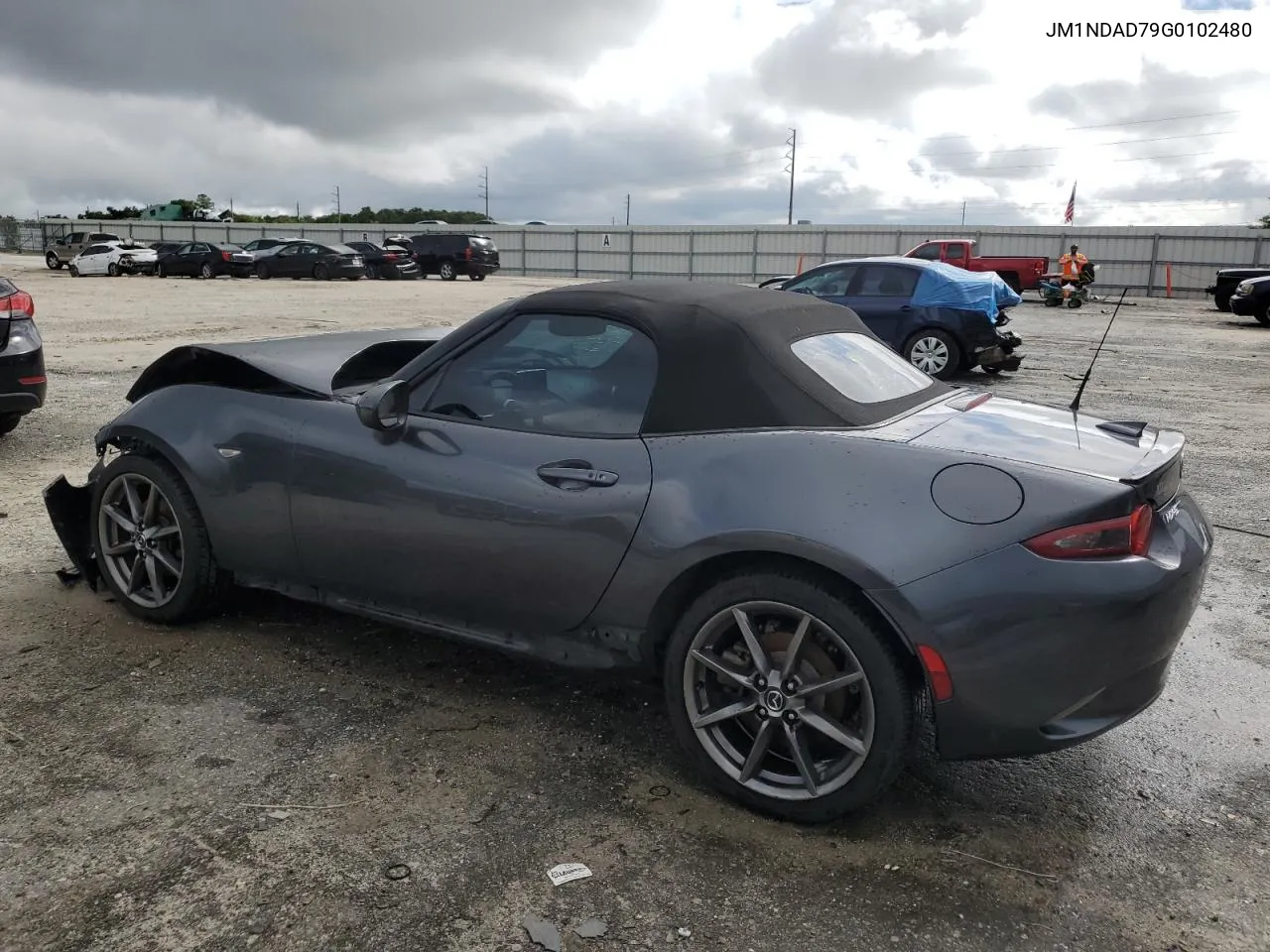 2016 Mazda Mx-5 Miata Grand Touring VIN: JM1NDAD79G0102480 Lot: 70449554