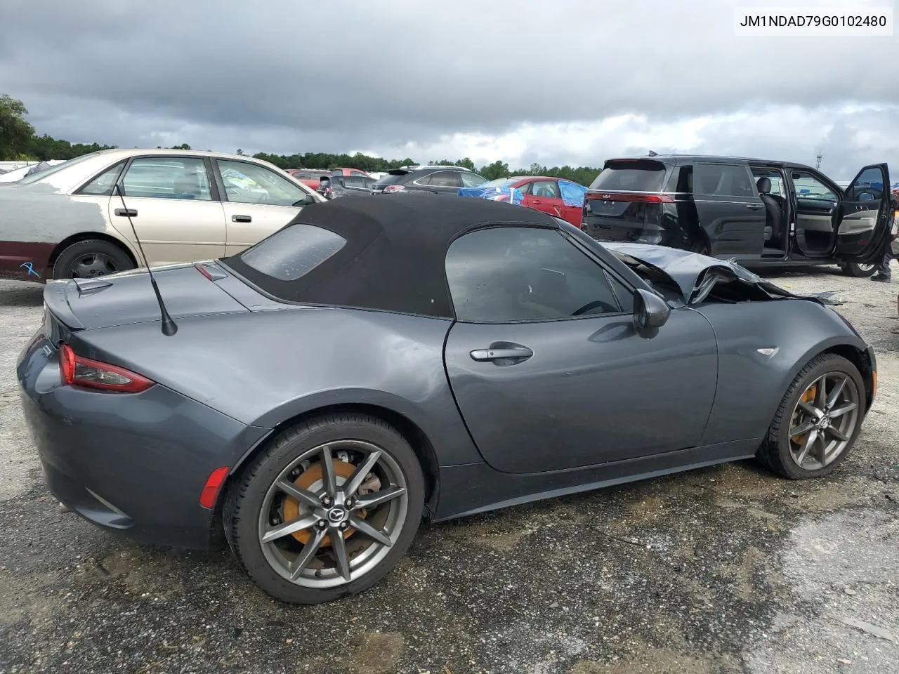 2016 Mazda Mx-5 Miata Grand Touring VIN: JM1NDAD79G0102480 Lot: 70449554