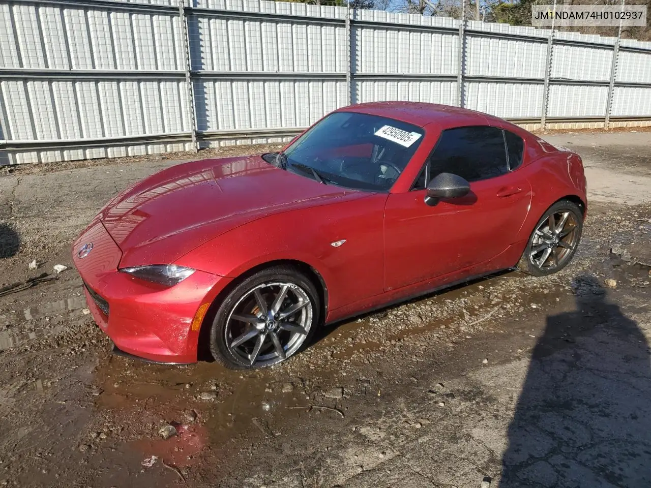 2017 Mazda Mx-5 Miata Grand Touring VIN: JM1NDAM74H0102937 Lot: 42950905