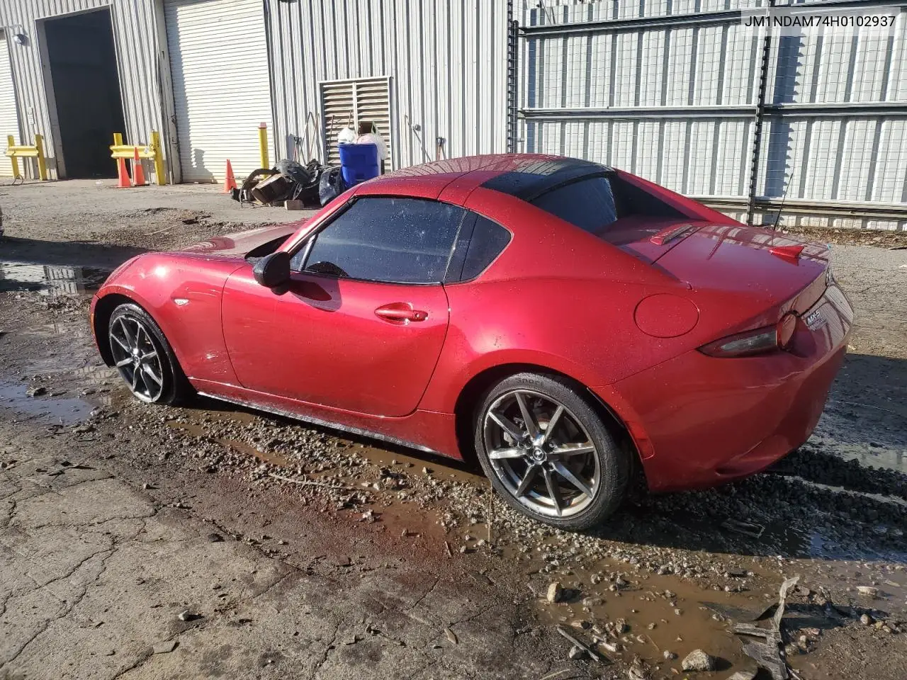 2017 Mazda Mx-5 Miata Grand Touring VIN: JM1NDAM74H0102937 Lot: 42950905
