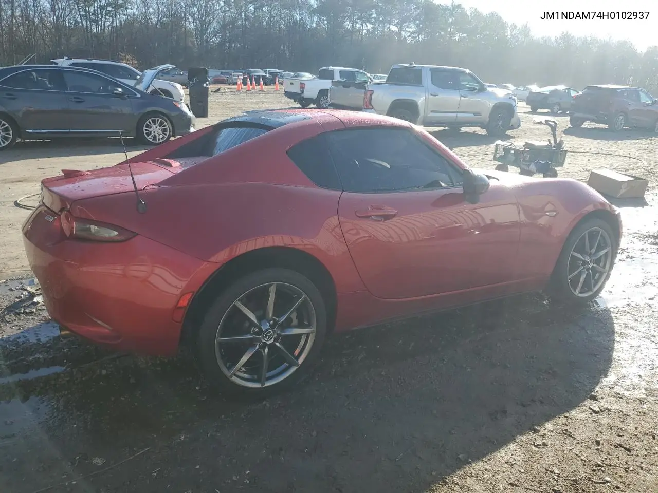 2017 Mazda Mx-5 Miata Grand Touring VIN: JM1NDAM74H0102937 Lot: 42950905