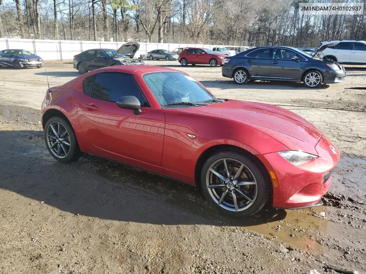 2017 Mazda Mx-5 Miata Grand Touring VIN: JM1NDAM74H0102937 Lot: 42950905