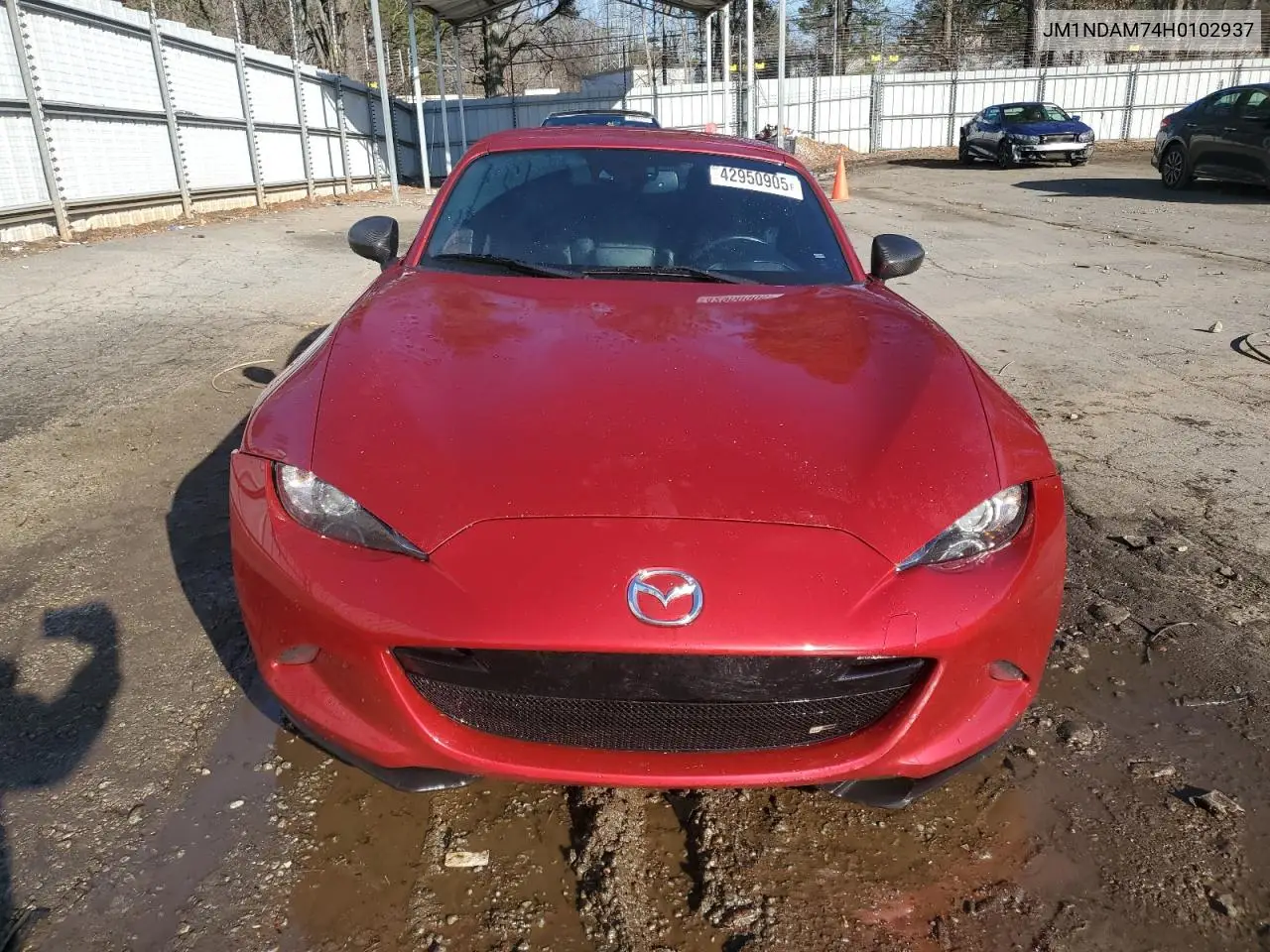 2017 Mazda Mx-5 Miata Grand Touring VIN: JM1NDAM74H0102937 Lot: 42950905