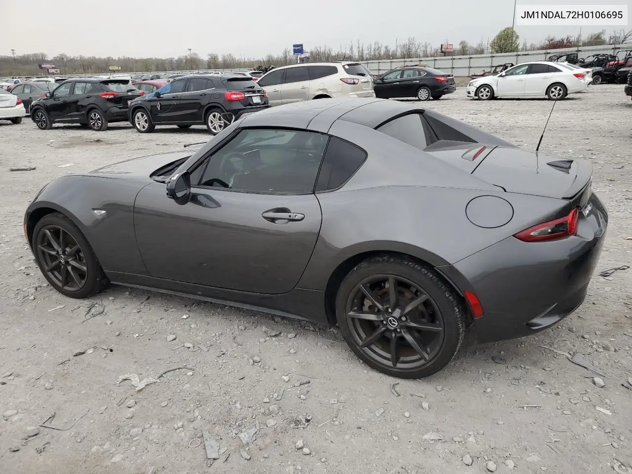 2017 Mazda Mx-5 Miata Club VIN: JM1NDAL72H0106695 Lot: 51309235
