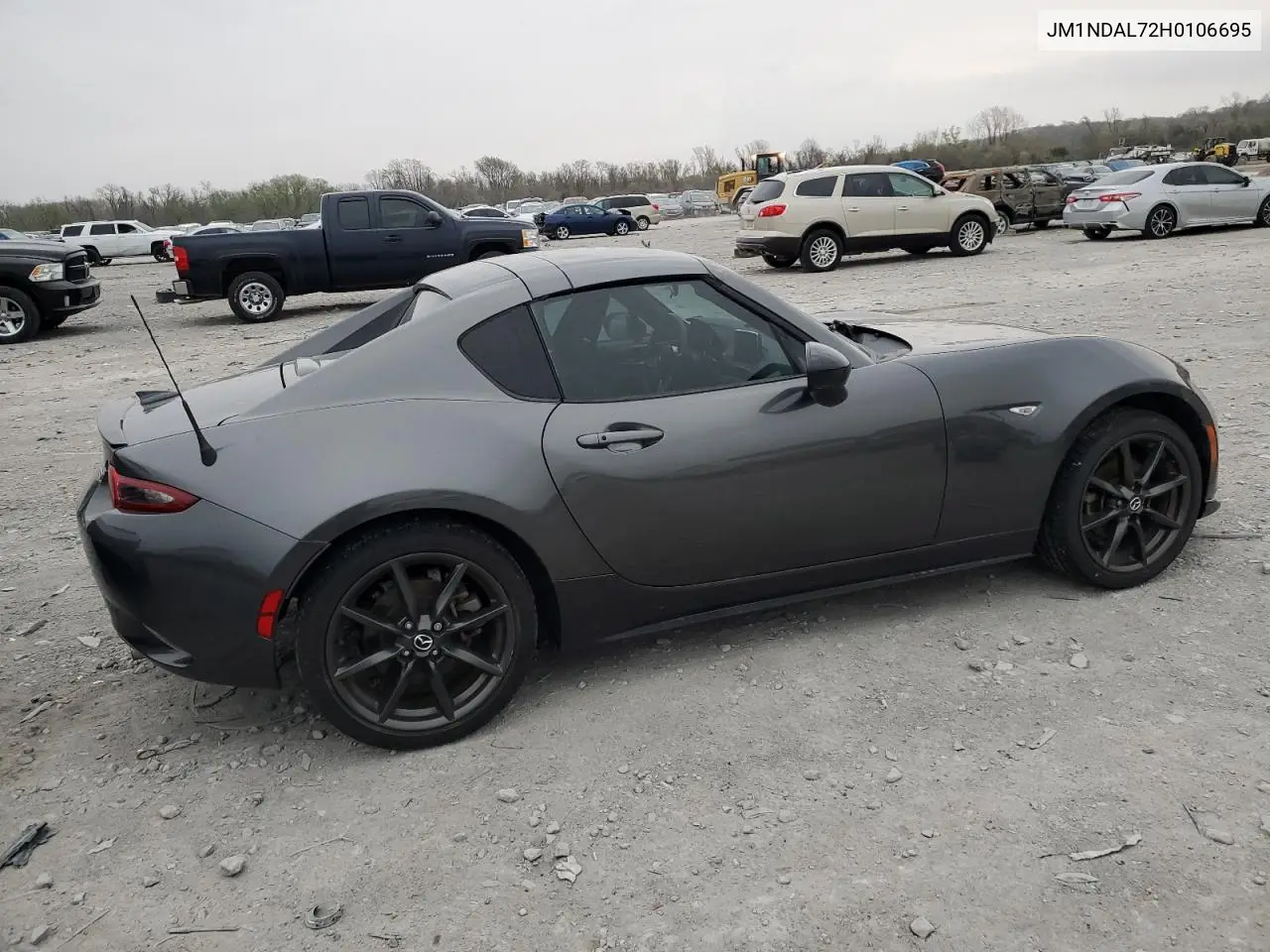 2017 Mazda Mx-5 Miata Club VIN: JM1NDAL72H0106695 Lot: 51309235