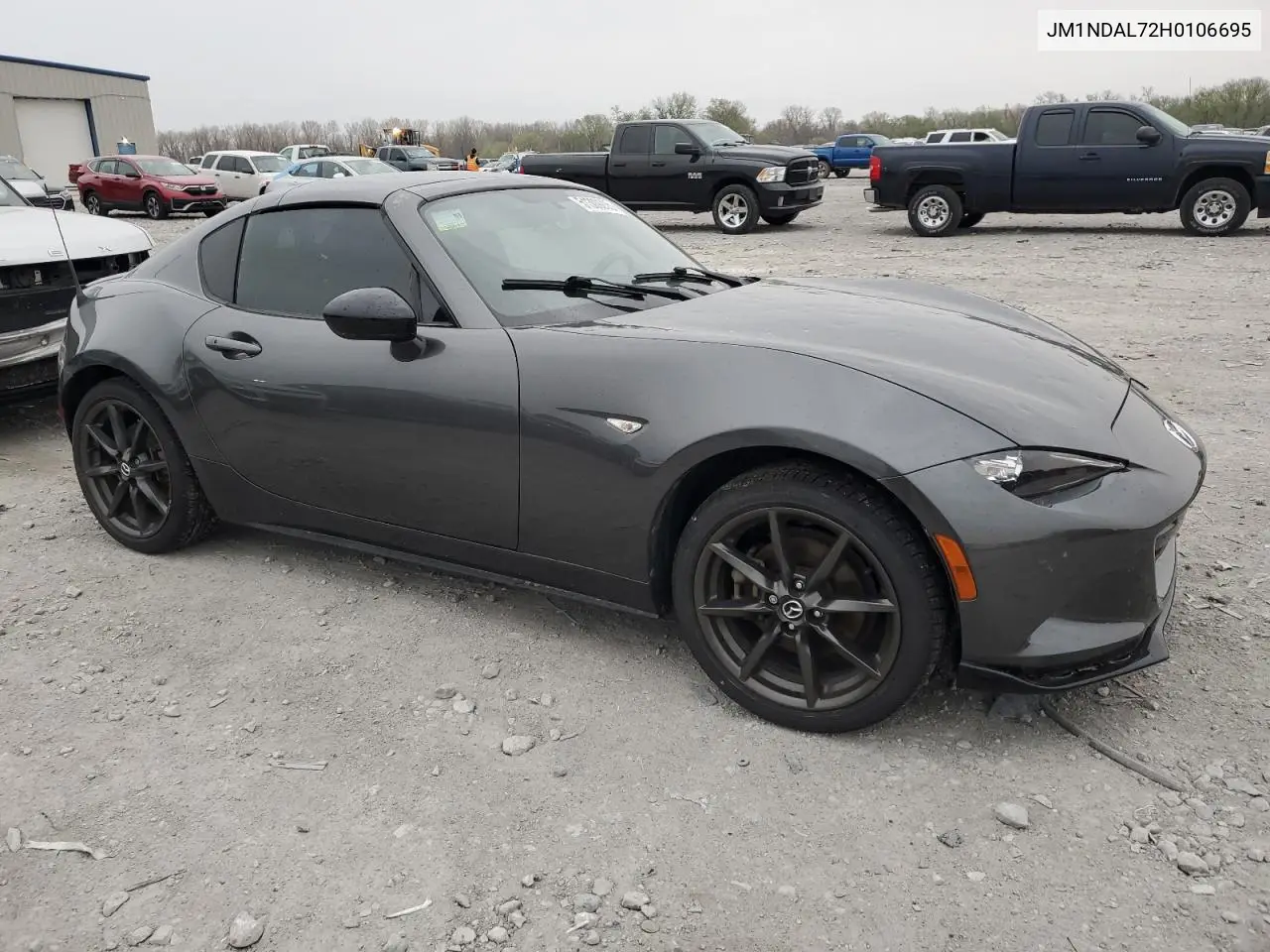 2017 Mazda Mx-5 Miata Club VIN: JM1NDAL72H0106695 Lot: 51309235