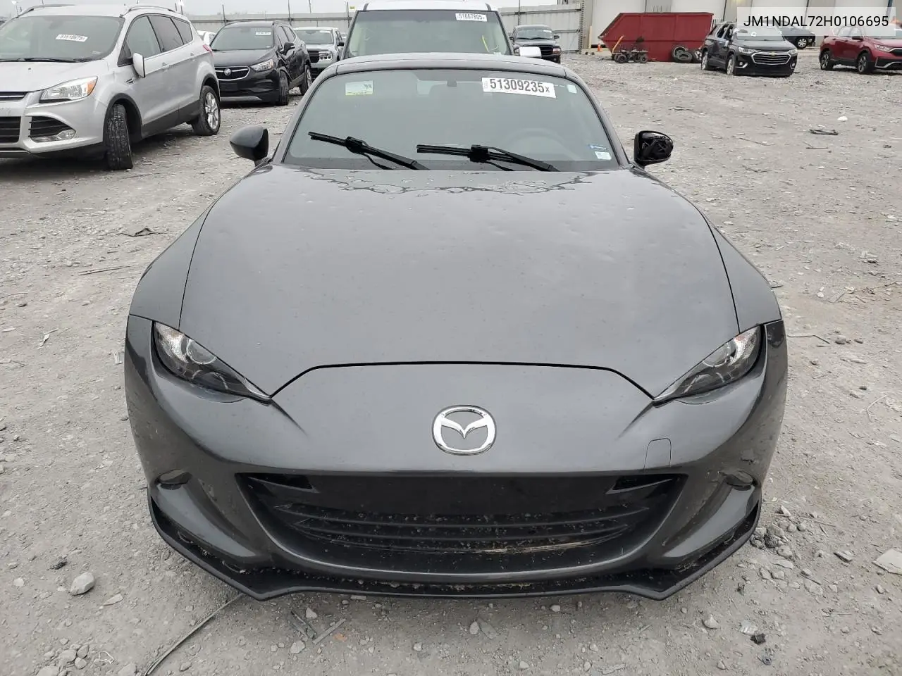 2017 Mazda Mx-5 Miata Club VIN: JM1NDAL72H0106695 Lot: 51309235