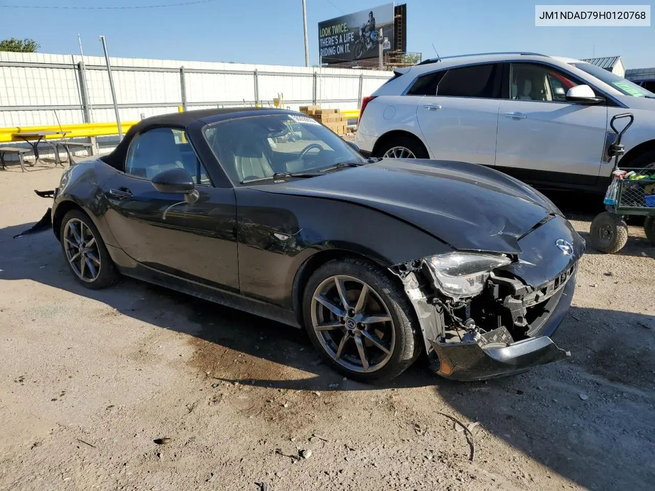 2017 Mazda Mx-5 Miata Grand Touring VIN: JM1NDAD79H0120768 Lot: 56358655