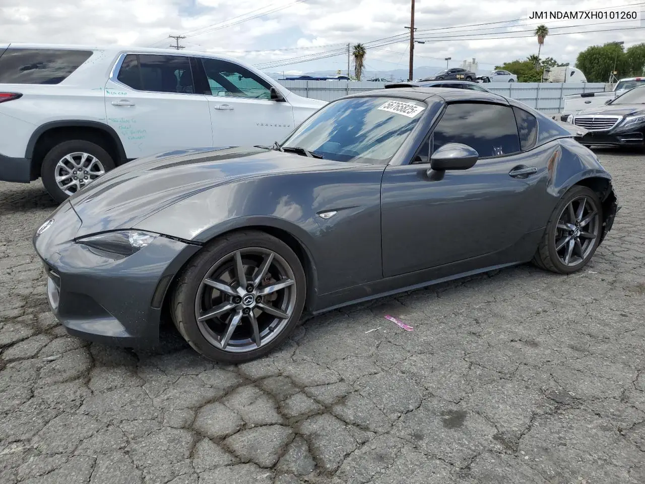 2017 Mazda Mx-5 Miata Grand Touring VIN: JM1NDAM7XH0101260 Lot: 56765825