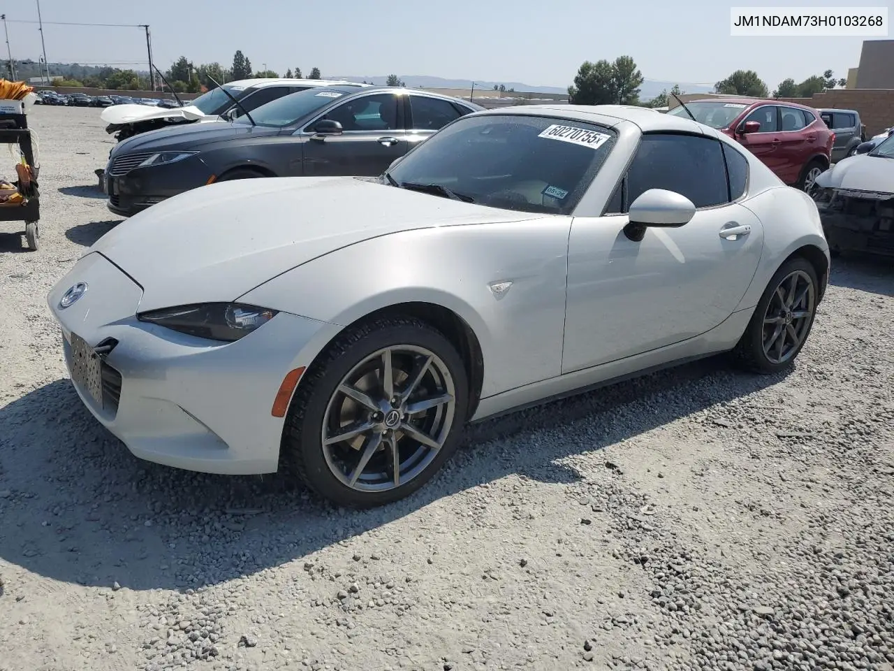 2017 Mazda Mx-5 Miata Grand Touring VIN: JM1NDAM73H0103268 Lot: 60270755