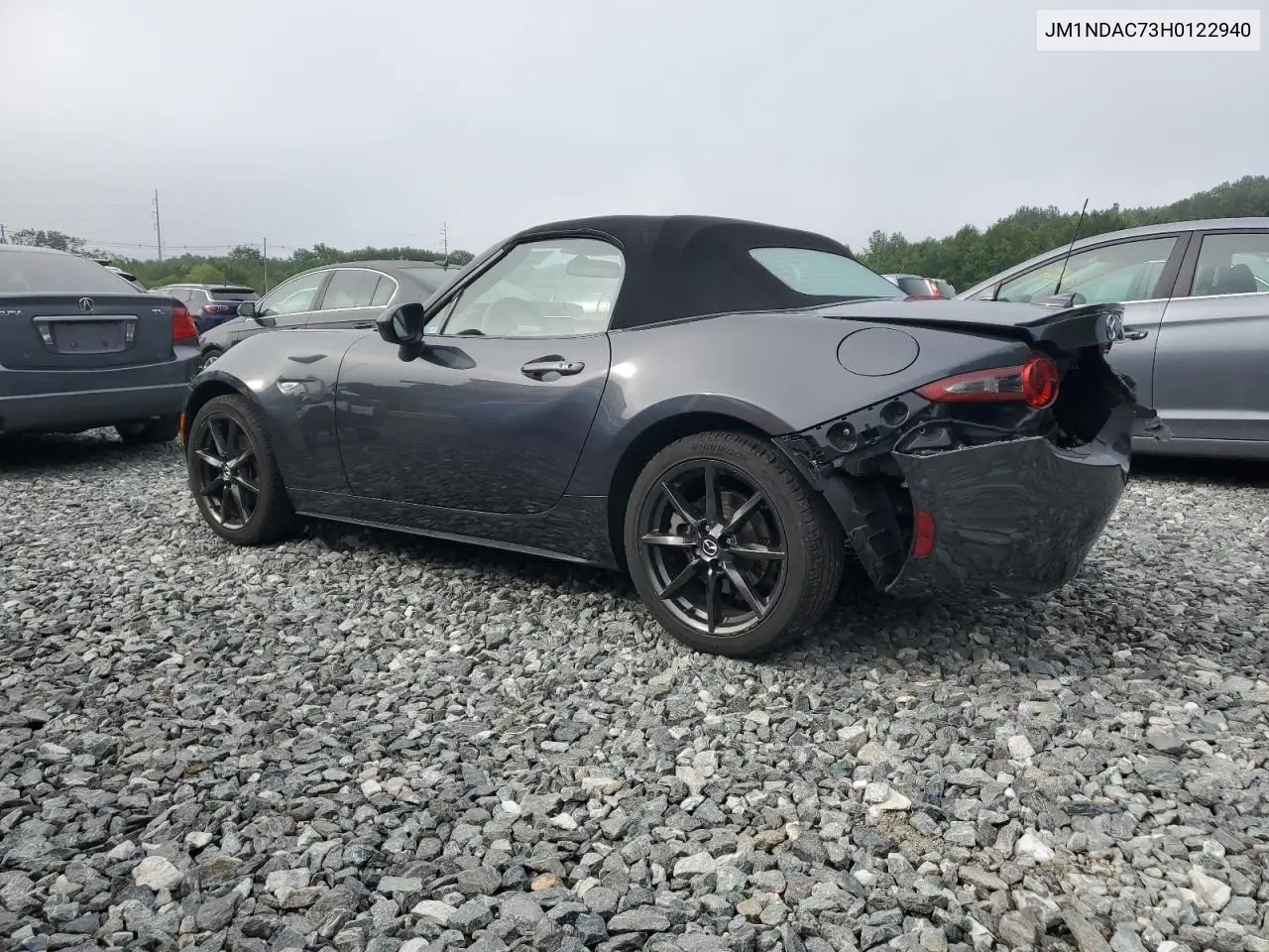 2017 Mazda Mx-5 Miata Club VIN: JM1NDAC73H0122940 Lot: 60936305