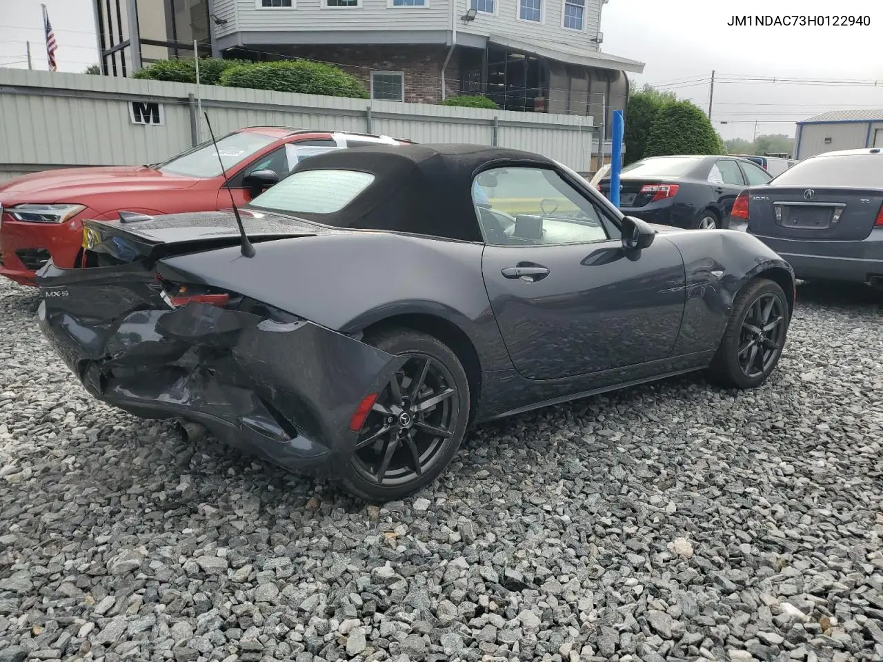 2017 Mazda Mx-5 Miata Club VIN: JM1NDAC73H0122940 Lot: 60936305