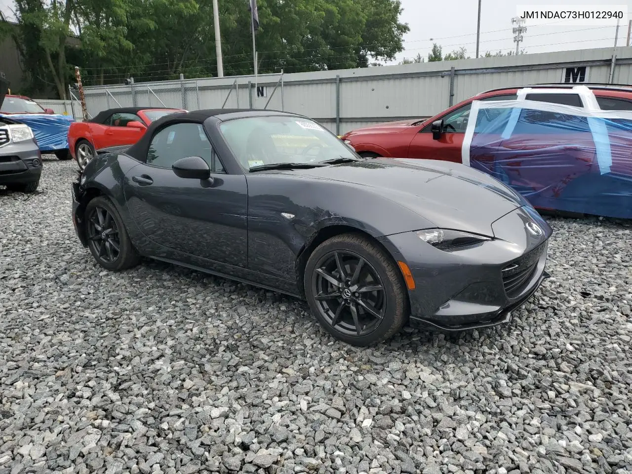 2017 Mazda Mx-5 Miata Club VIN: JM1NDAC73H0122940 Lot: 60936305