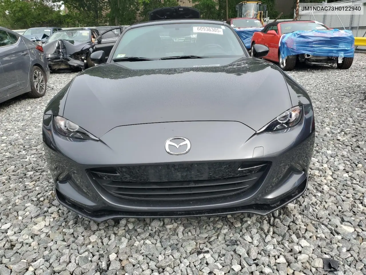 2017 Mazda Mx-5 Miata Club VIN: JM1NDAC73H0122940 Lot: 60936305