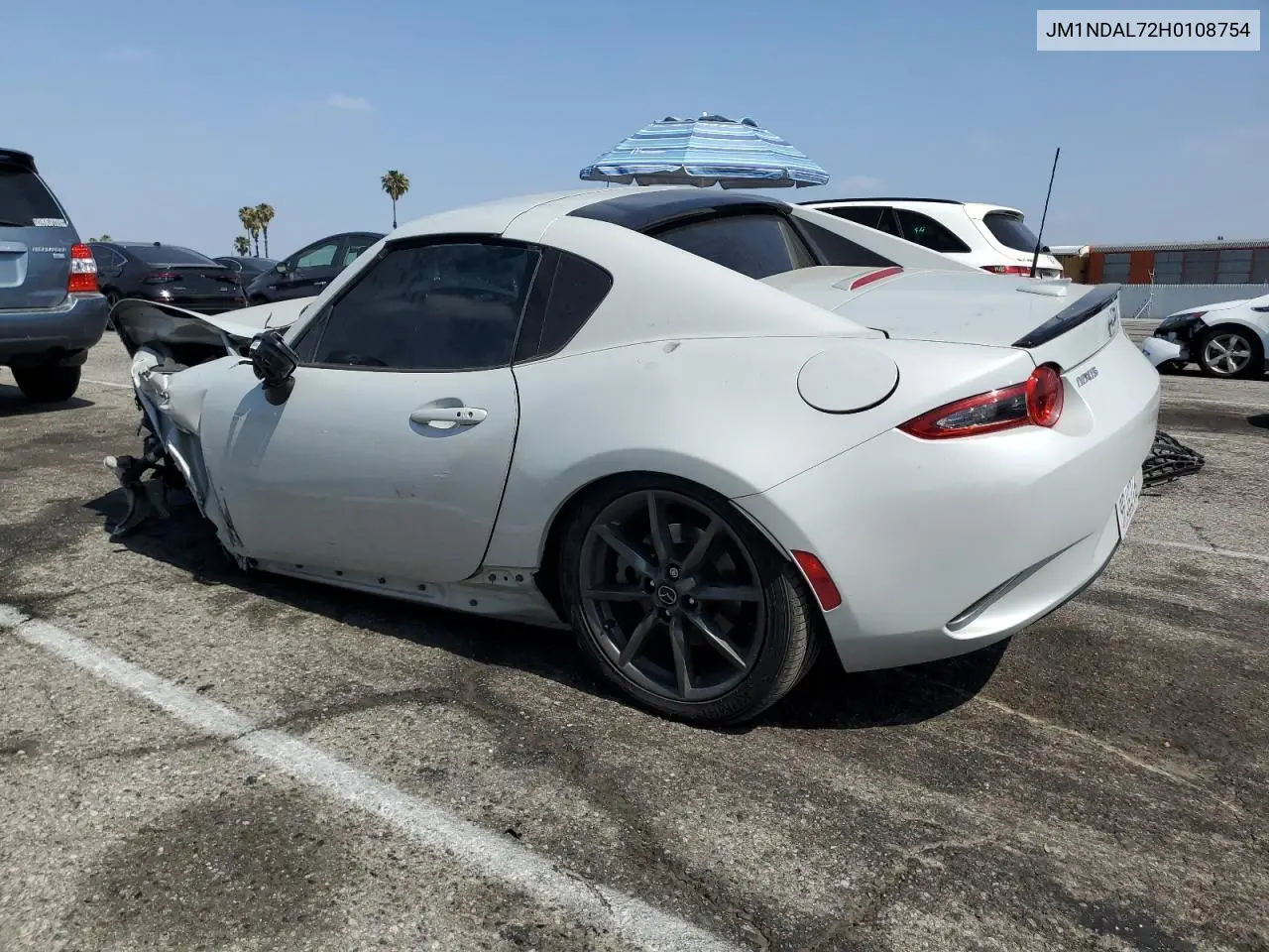 2017 Mazda Mx-5 Miata Club VIN: JM1NDAL72H0108754 Lot: 61502345