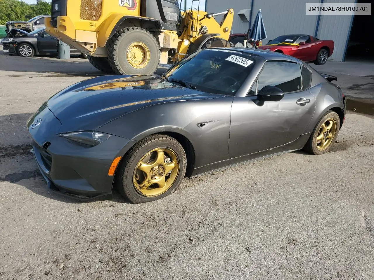 2017 Mazda Mx-5 Miata Club VIN: JM1NDAL78H0109701 Lot: 61522595