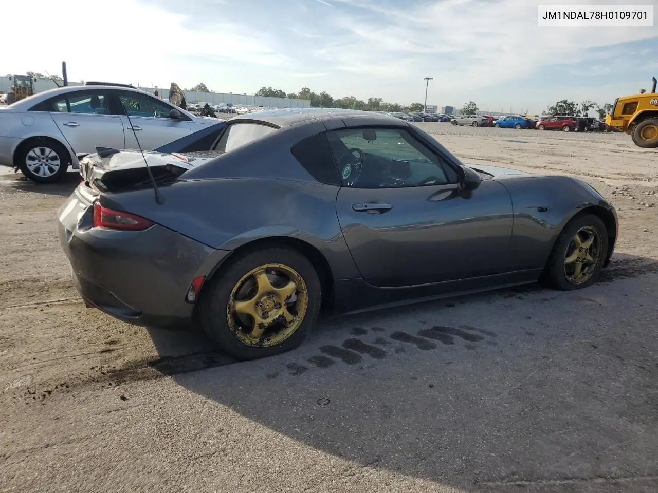 2017 Mazda Mx-5 Miata Club VIN: JM1NDAL78H0109701 Lot: 61522595