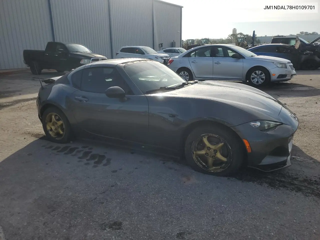 2017 Mazda Mx-5 Miata Club VIN: JM1NDAL78H0109701 Lot: 61522595