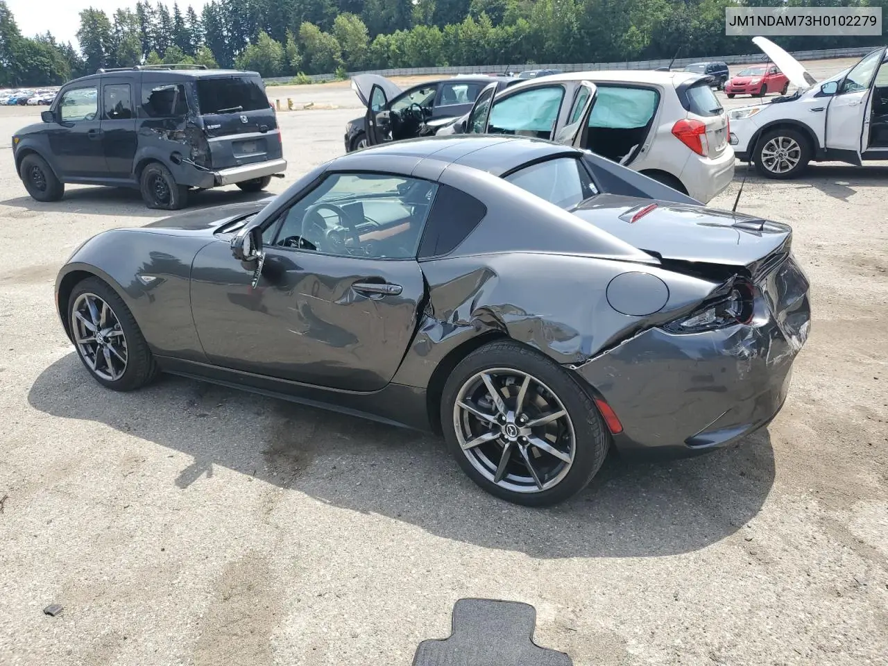 2017 Mazda Mx-5 Miata Grand Touring VIN: JM1NDAM73H0102279 Lot: 61749555