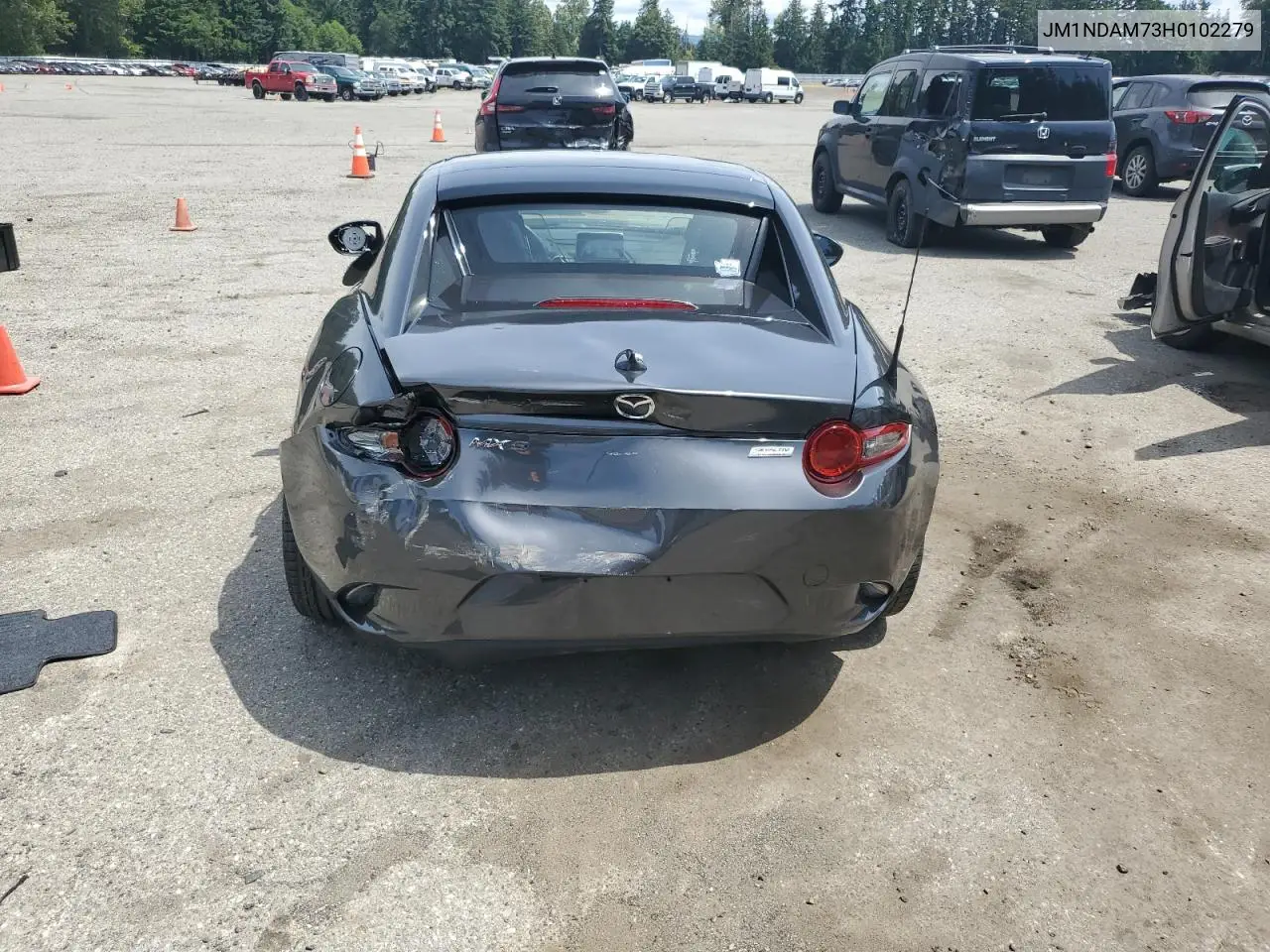 2017 Mazda Mx-5 Miata Grand Touring VIN: JM1NDAM73H0102279 Lot: 61749555
