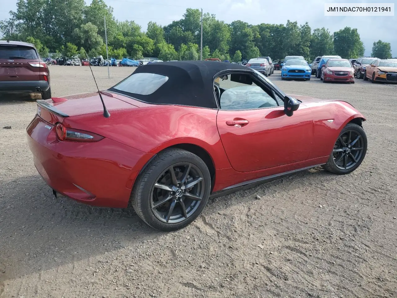 2017 Mazda Mx-5 Miata Club VIN: JM1NDAC70H0121941 Lot: 62991875