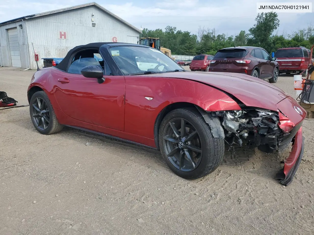 2017 Mazda Mx-5 Miata Club VIN: JM1NDAC70H0121941 Lot: 62991875