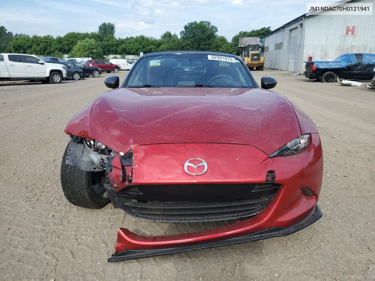 2017 Mazda Mx-5 Miata Club VIN: JM1NDAC70H0121941 Lot: 62991875