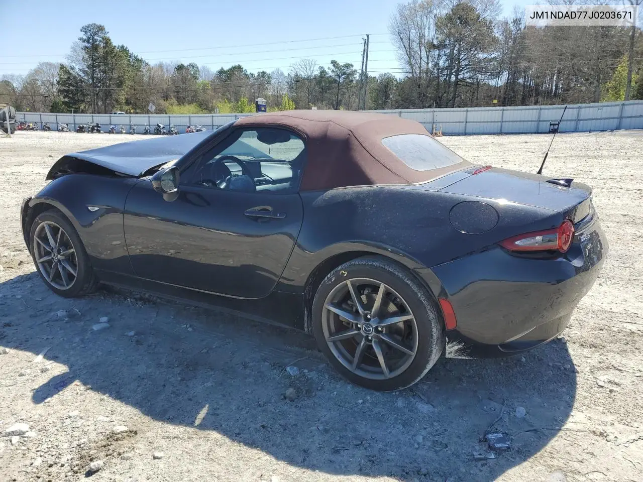 2018 Mazda Mx-5 Miata Grand Touring VIN: JM1NDAD77J0203671 Lot: 49456235