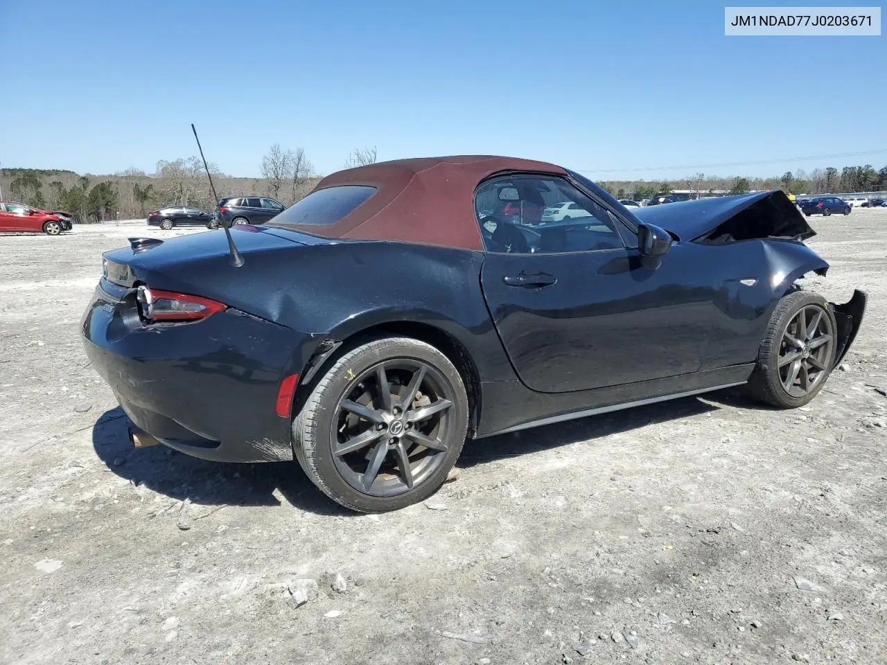 2018 Mazda Mx-5 Miata Grand Touring VIN: JM1NDAD77J0203671 Lot: 49456235
