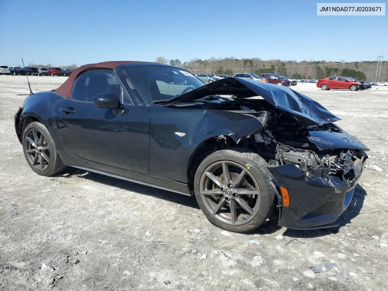 2018 Mazda Mx-5 Miata Grand Touring VIN: JM1NDAD77J0203671 Lot: 49456235