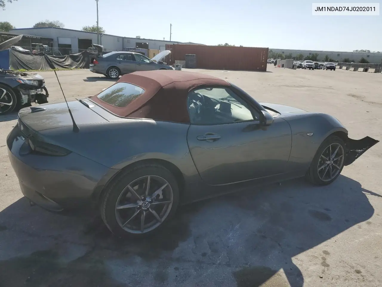 2018 Mazda Mx-5 Miata Grand Touring VIN: JM1NDAD74J0202011 Lot: 52828245