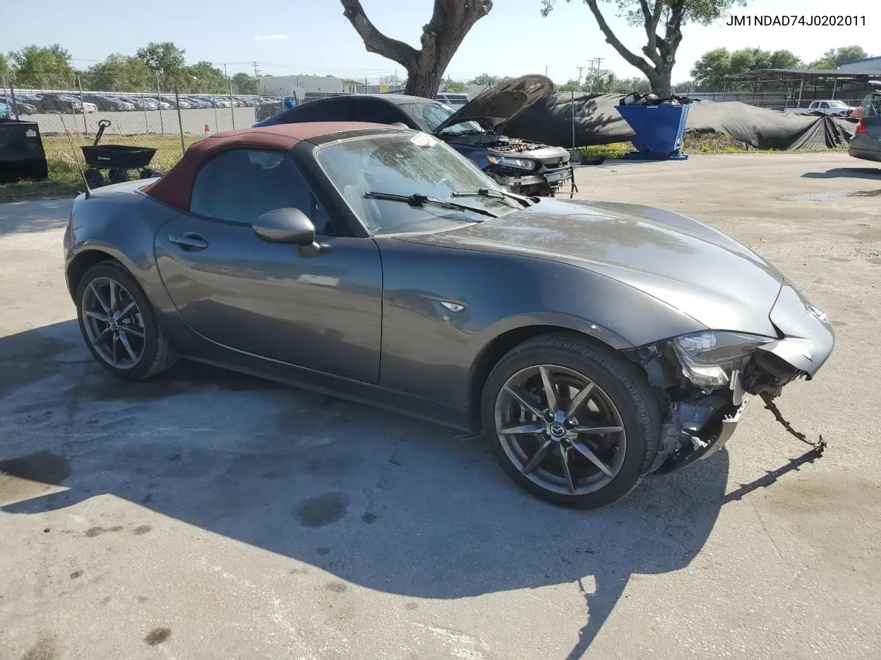 2018 Mazda Mx-5 Miata Grand Touring VIN: JM1NDAD74J0202011 Lot: 52828245