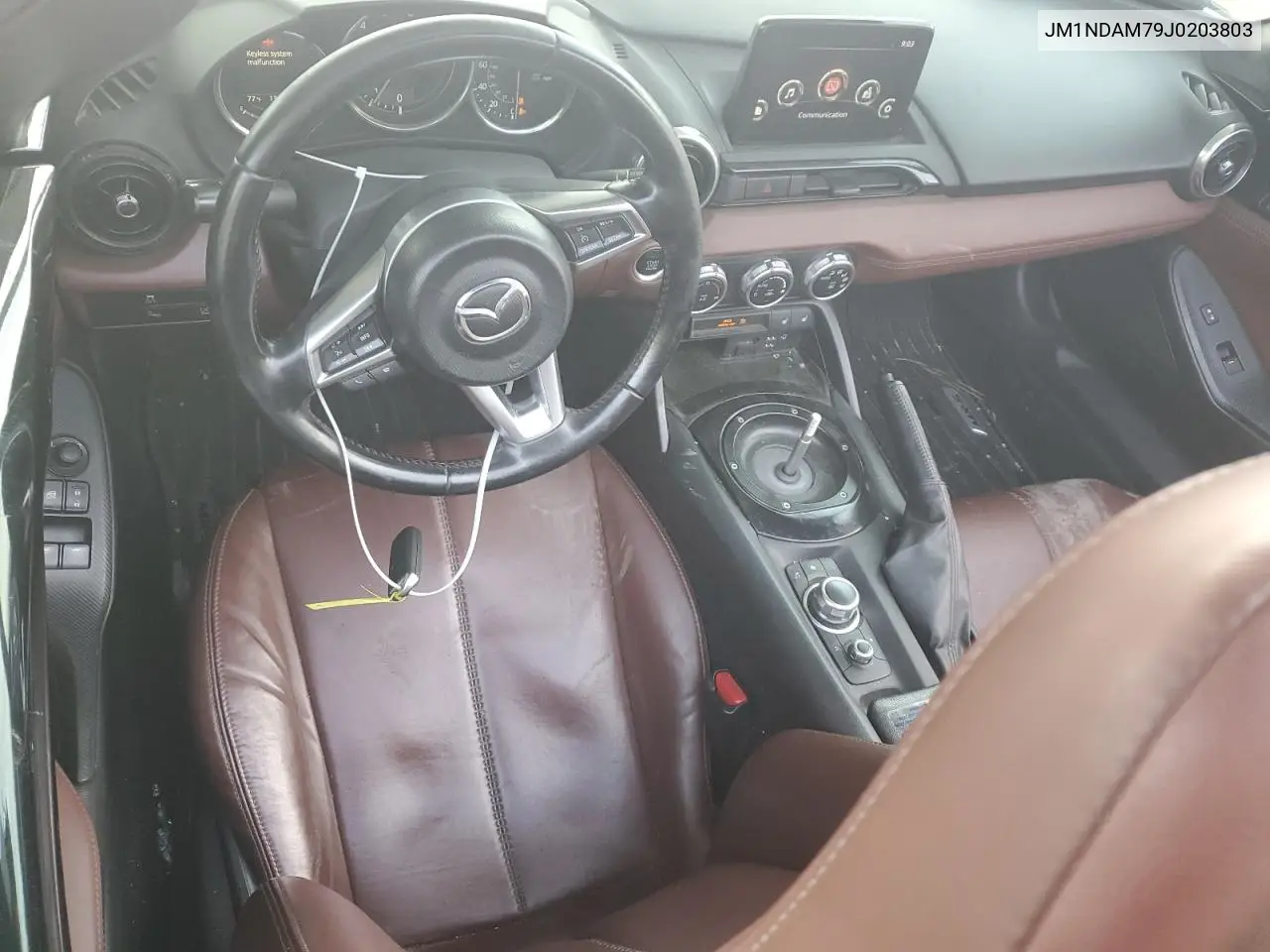 2018 Mazda Mx-5 Miata Grand Touring VIN: JM1NDAM79J0203803 Lot: 55037905