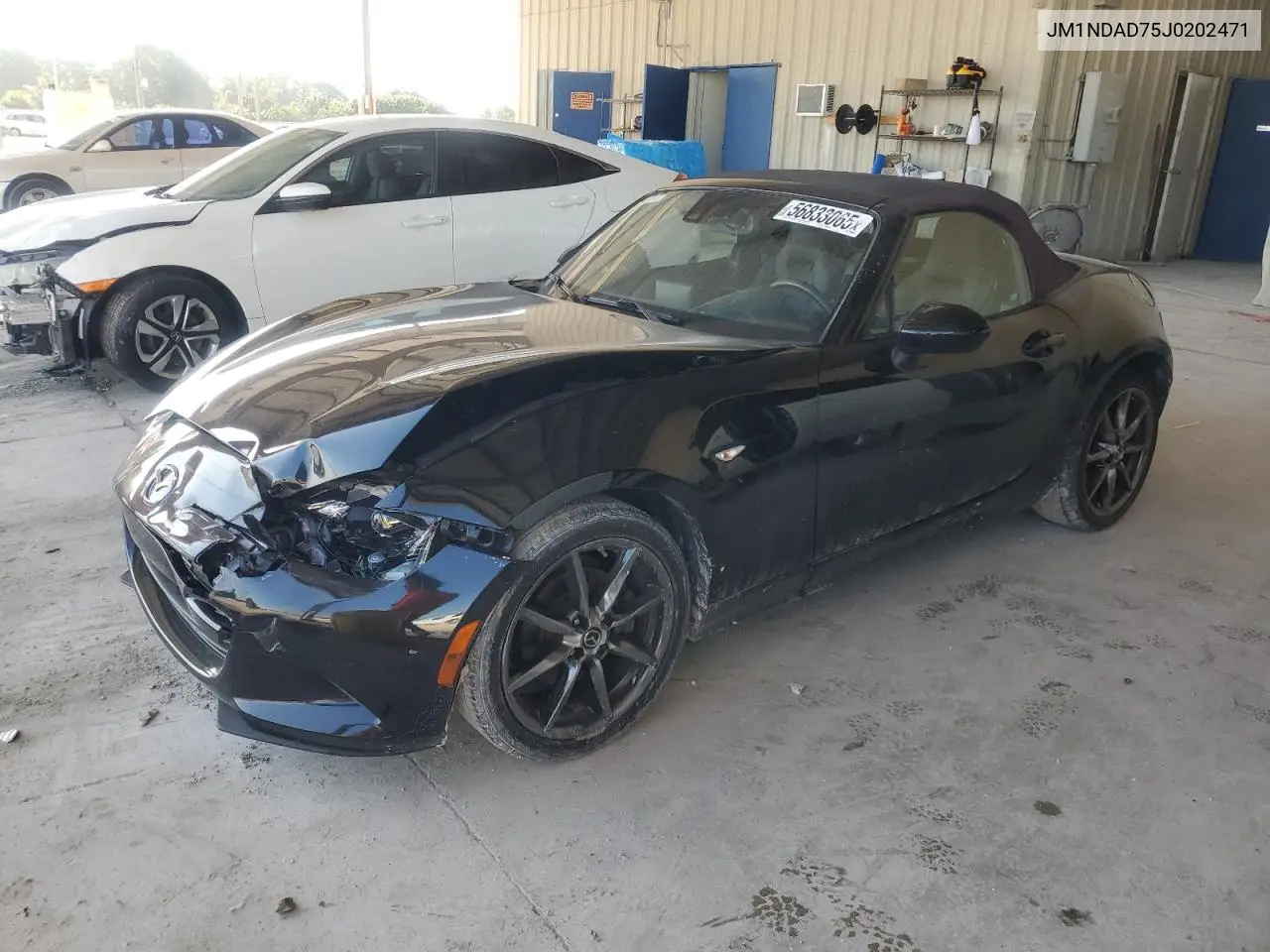 2018 Mazda Mx-5 Miata Grand Touring VIN: JM1NDAD75J0202471 Lot: 56833065