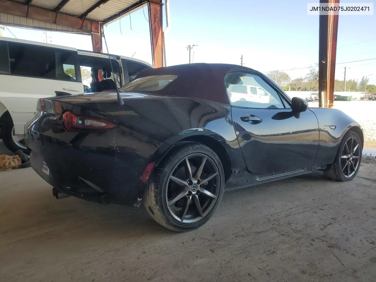 2018 Mazda Mx-5 Miata Grand Touring VIN: JM1NDAD75J0202471 Lot: 56833065