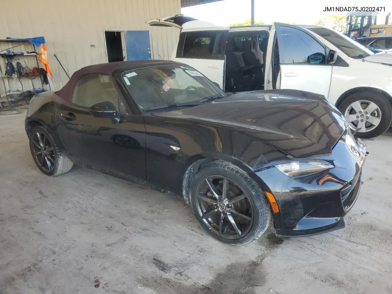 2018 Mazda Mx-5 Miata Grand Touring VIN: JM1NDAD75J0202471 Lot: 56833065